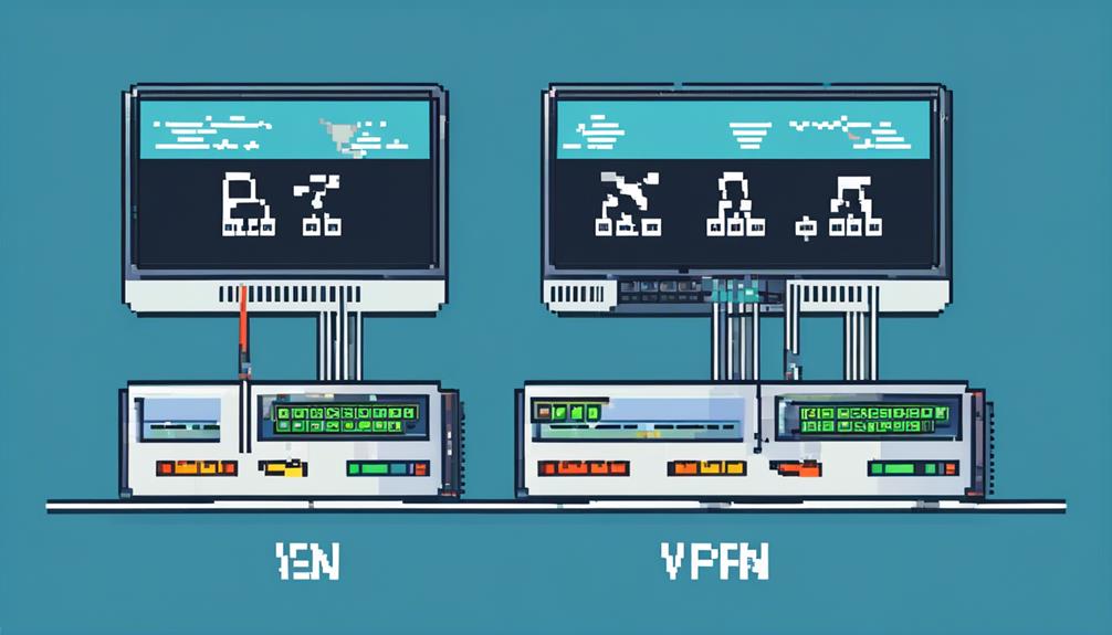 comparing vpn hardware and software