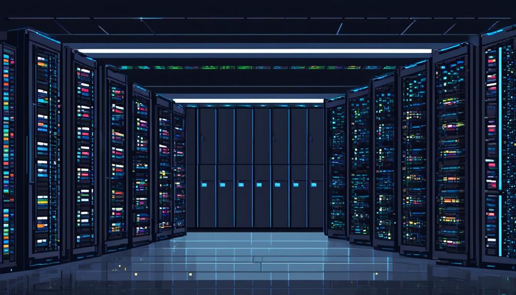 efficient data center storage