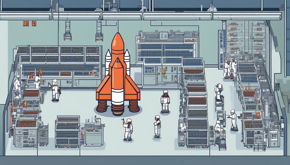 spacecraft manufacturing process explained